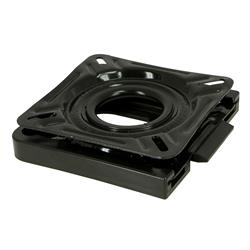 7 x 7 in. E-Coat Steel Removable Seat Bracket with Non-Locking 12-Way Swivel