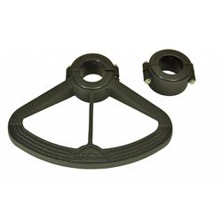 1580017-BLK 0.875 in. Footrest & Bushing Set, Black
