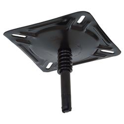 Springfield 7" X 7" KingPin Seat Mount with Spring, E-Coat Finish | For Boats | by West Marine