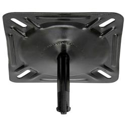 1615204-EC 7 x 7 in. KingPin Swivel Seat Mount without Spring, E-Coat Finish