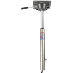 Power-Rise Adjustable Sit-Down Post, Stainless Steel