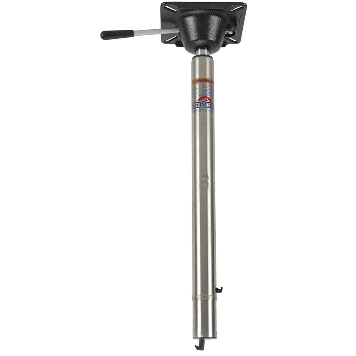 1642008 Power-Rise Adjustable Stand-Up Post, Stainless Steel