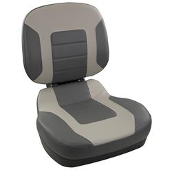 Picture of Springfield Marine 1041583 Fish Pro II Low Back Folding Seat - Charcoal & Grey
