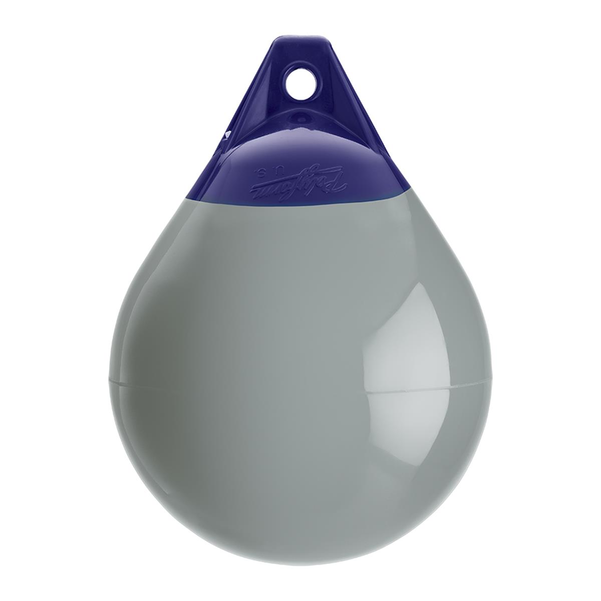 A-2-GREY 14.5 in. dia. A-2 A Series Buoy, Gray - 30-40 ft.