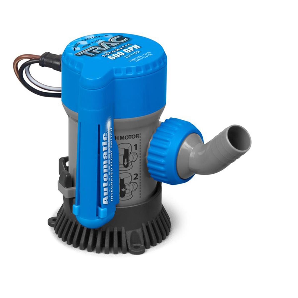 s 69310 0.75 in. Outlet Automatic Bilge Pump - 600 GPH