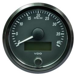 A2C3832990030 80 mm 4000 RPM SingleViu Tachometer