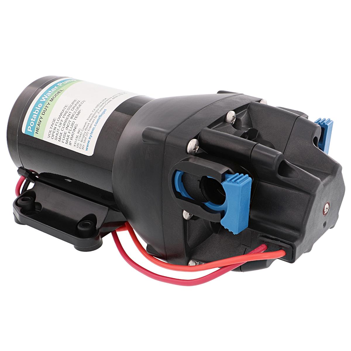12V 3GPM 50PSI Heavy Duty RV Water Pump with Strainer