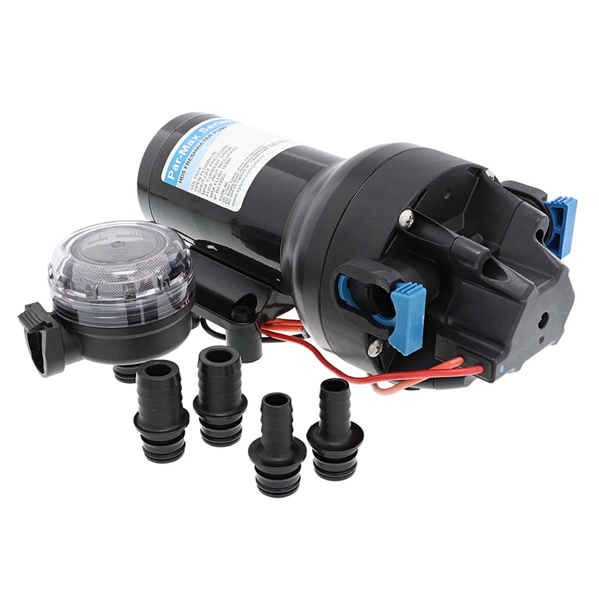12V 5 GPM 40 PSI Par-Max HD5 Heavy Duty Water Pressure Pump