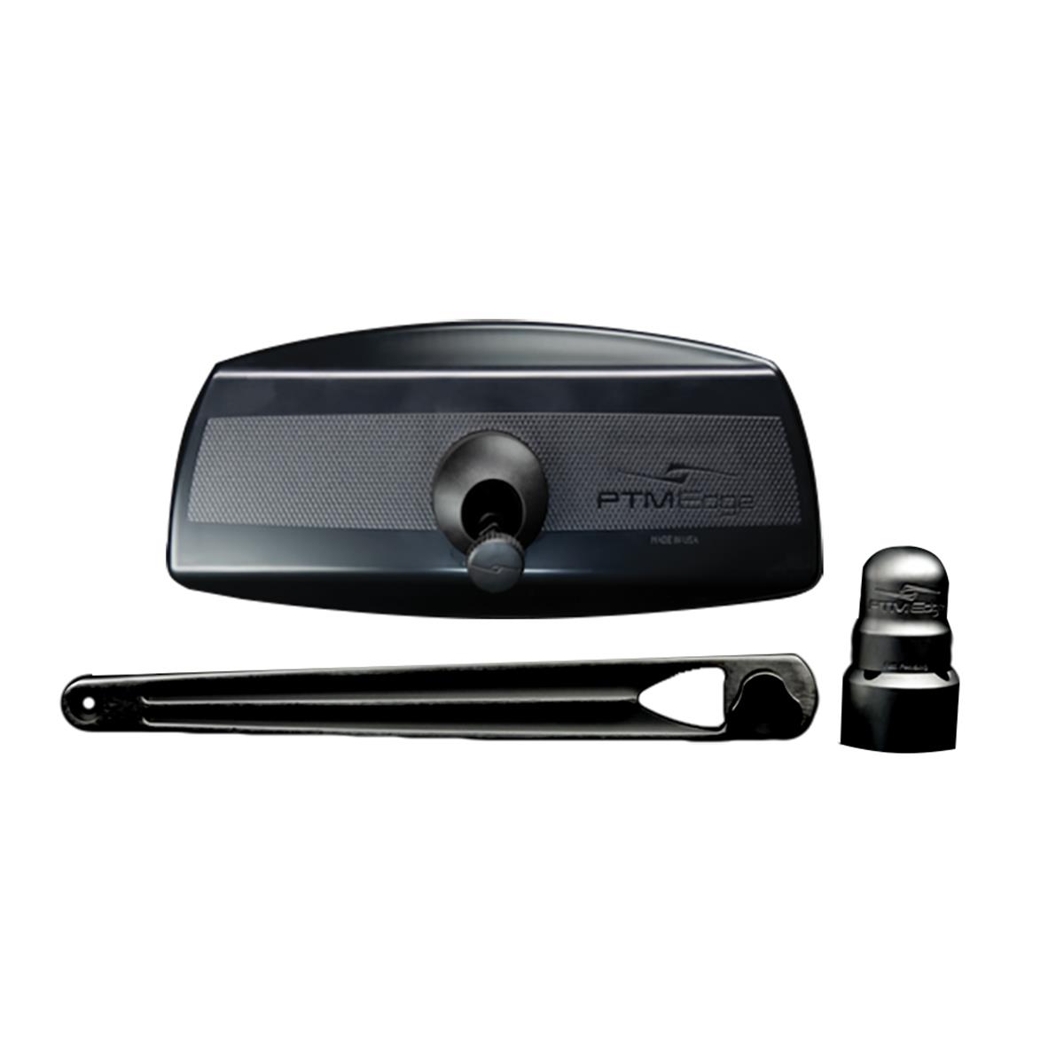 PTM Edge  UCX-17 PRO Pontoon Mirror Package  - Black