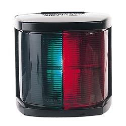 002984315 12V 2 Nm Marine Bi-Color Navigation Light - Incandescent - Black Housing -  Hella Marine