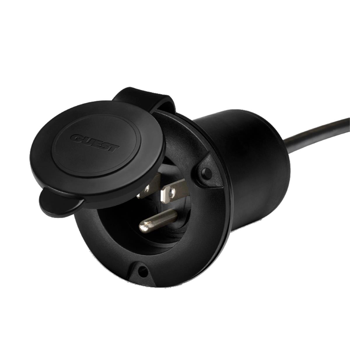 AC Universal Plug Holder, Black