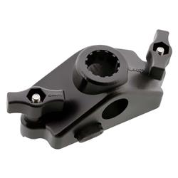 0343-BK Locking Gunnel Track Mount, Black