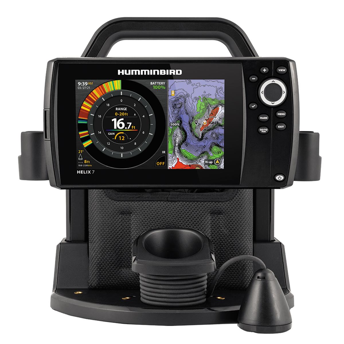 Picture of Humminbird 411750-1 Ice Helix 7 Chirp GPS G4 Fish Finder