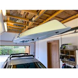 Sky Dock Storage System - 4-Point Lift with 3-1 Reduction Mechanical Advantage for Up to 175 lbs