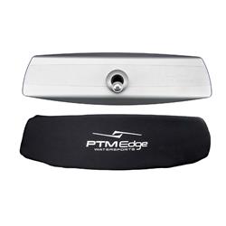 PTM Edge P12848-100-MS VR-140 Elite Mirror & Cover Combo for Boat, Silver