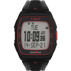 Picture of Timex TW5M47500 Ironman T300 Silicone Strap Watch&#44; Black & Red