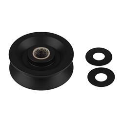 62-070-BW 2.375 in. Aluminum Sheave, Black
