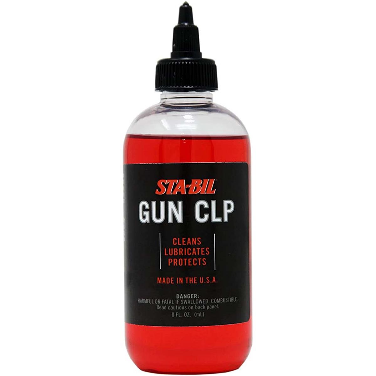 Sta-Bil Gun Clp - Cleans, Lubrication, Prevents Jamming, 8 Oz., Red (22405)