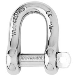 01406 0.469 in. Captive Pin D Shackle