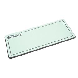 37925-80420 355.6 x 914.4 x 20 mm 14 x 36 in. x 20 mm Dual Density Large Helm Pad, Seafoam Green & Storm Grey Brushed