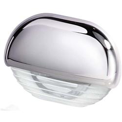 958126001 Easy Fit Step Lamp LED with Chrome Cap - White