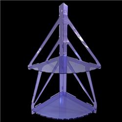 11165 Acrylic Decorative Stand, Purple
