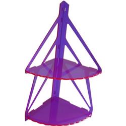68555 Acrylic Decorative Stand, Light Purple