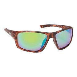 FP-04 Floating Polarized Sunglasses - Tortoise - Brown & Green Flash
