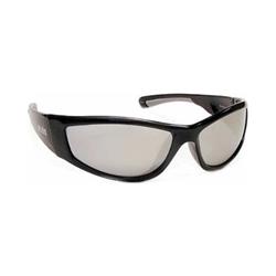680562500653 FP-69 Floating Polarized Sunglasses, Black & Silver Mirror
