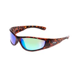 FP-69 Floating Polarized Sunglasses - Tortoise & Green Mirror - Rectangle - UV400 Protection