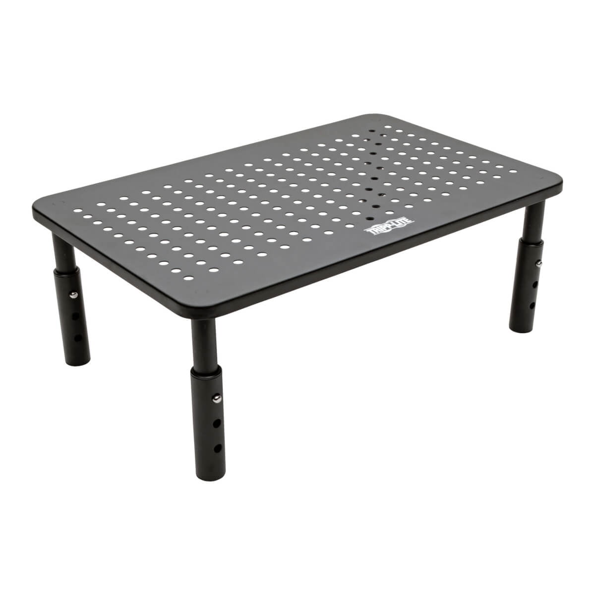 14 x 9 in. Metal Monitor Riser for Desk, Black