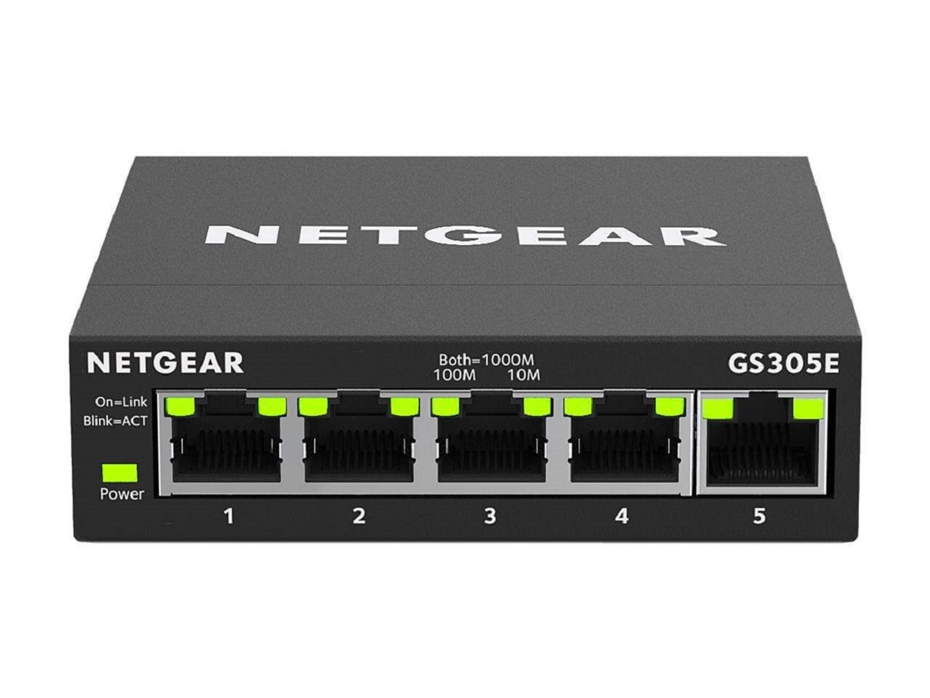 5-Port Gigabit Ethernet Smart Managed Plus Switch -  Netgear, NE918487