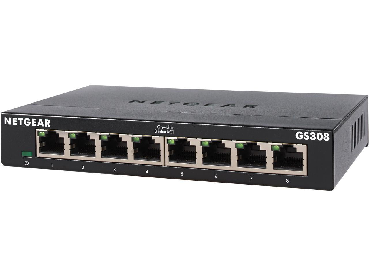 8-Port Gigabit Ethernet Unmanaged Switch -  Netgear, NE1071242