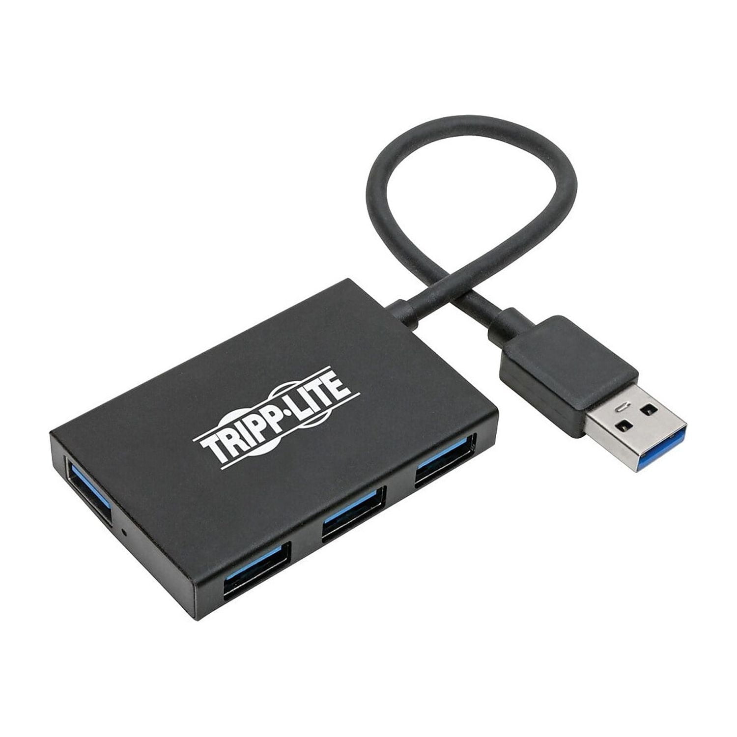 Tripp Lite  USB 3.0 Hub SuperSpeed Slim 4 USB-A Ports 5Gbps Compact Aluminum