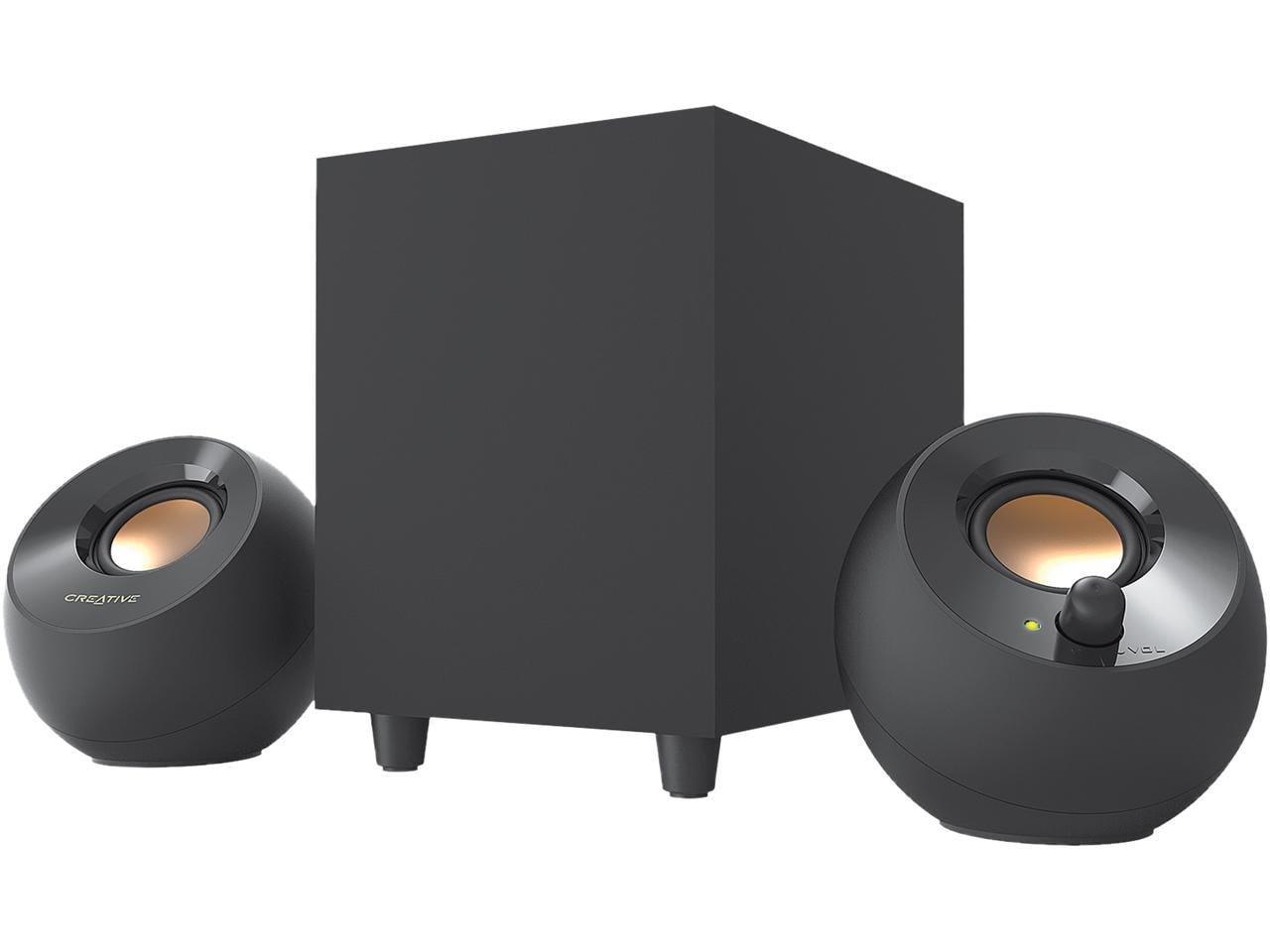 Creative Pebble Plus Speakers, Black