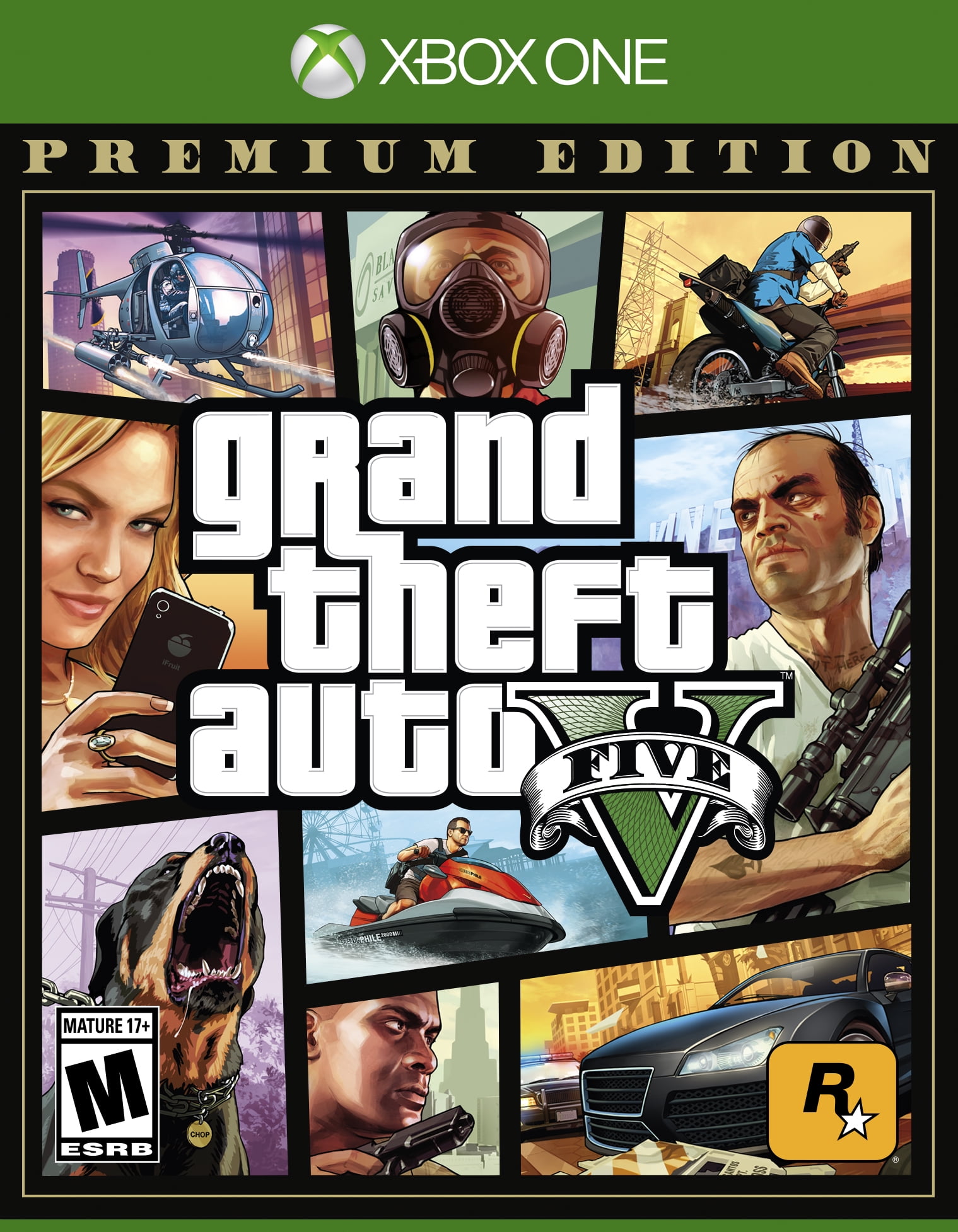 Picture of Take-Two 59033TT XB1 GTA V Premium Online Edition Games