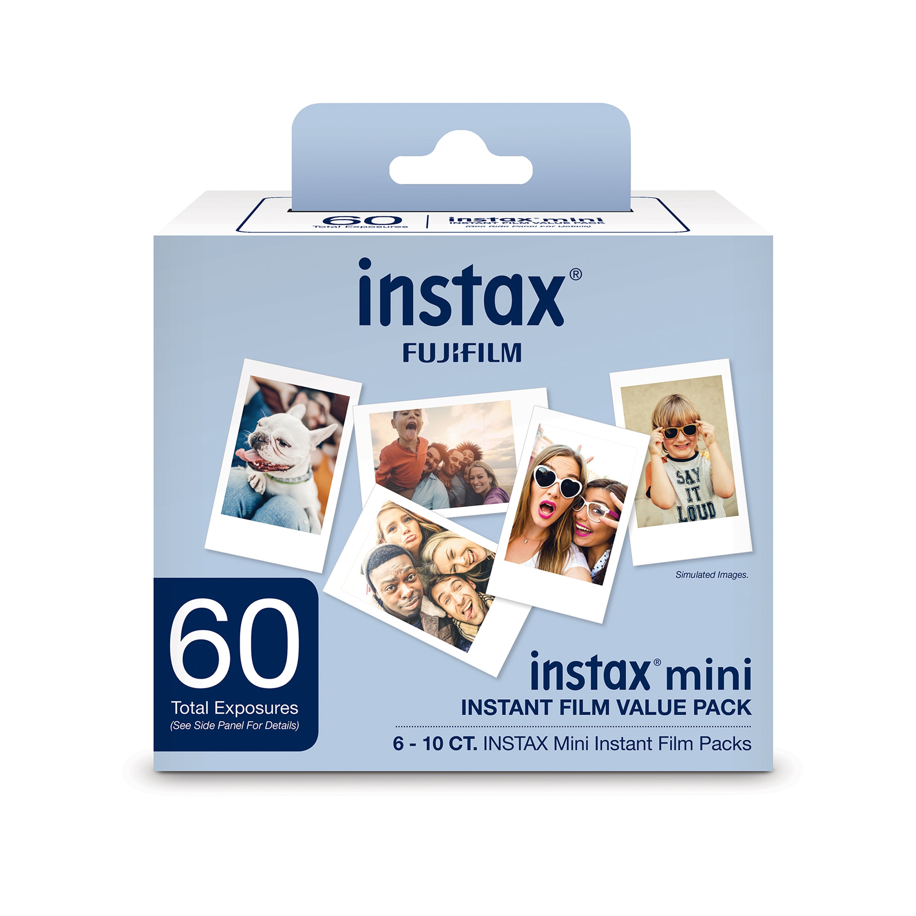 Picture of Fujifilm INSTAXMINIVPK60 Instax Mini Instant Film, 60 Exposures