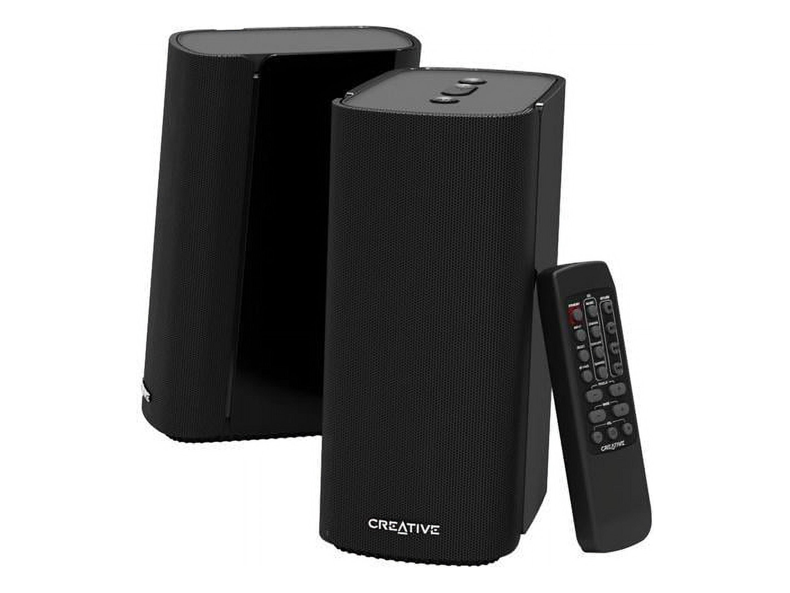 T100 Stereo Computer Speakers  Black