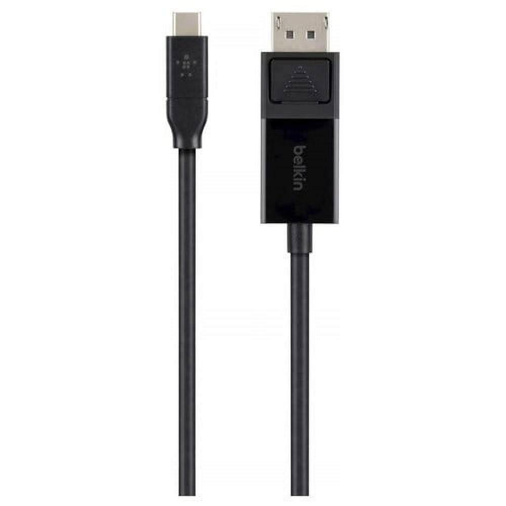 Picture of Belkin B2B103-06-BLK 6 ft. USB-C to Display Port Cable