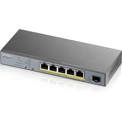 GS1350-6HP 5-Port Gigabit PoE Plus Ethernet Switch