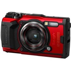 Picture of Olympus TG6RED 12MP Rugged Tough TG-6 Digital Camera - Red