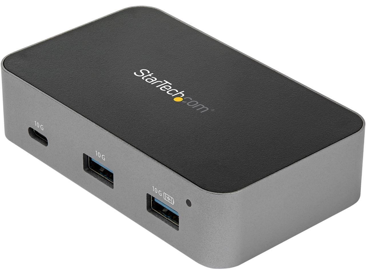 3-Port USB-C Hub with LAN Port - 10 Gbps - 2x USB-A & 1x USB-C - Powered - 1 m Host Cable Included