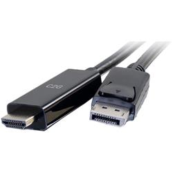 3 ft. DP to HDMI 4K Cable, Black