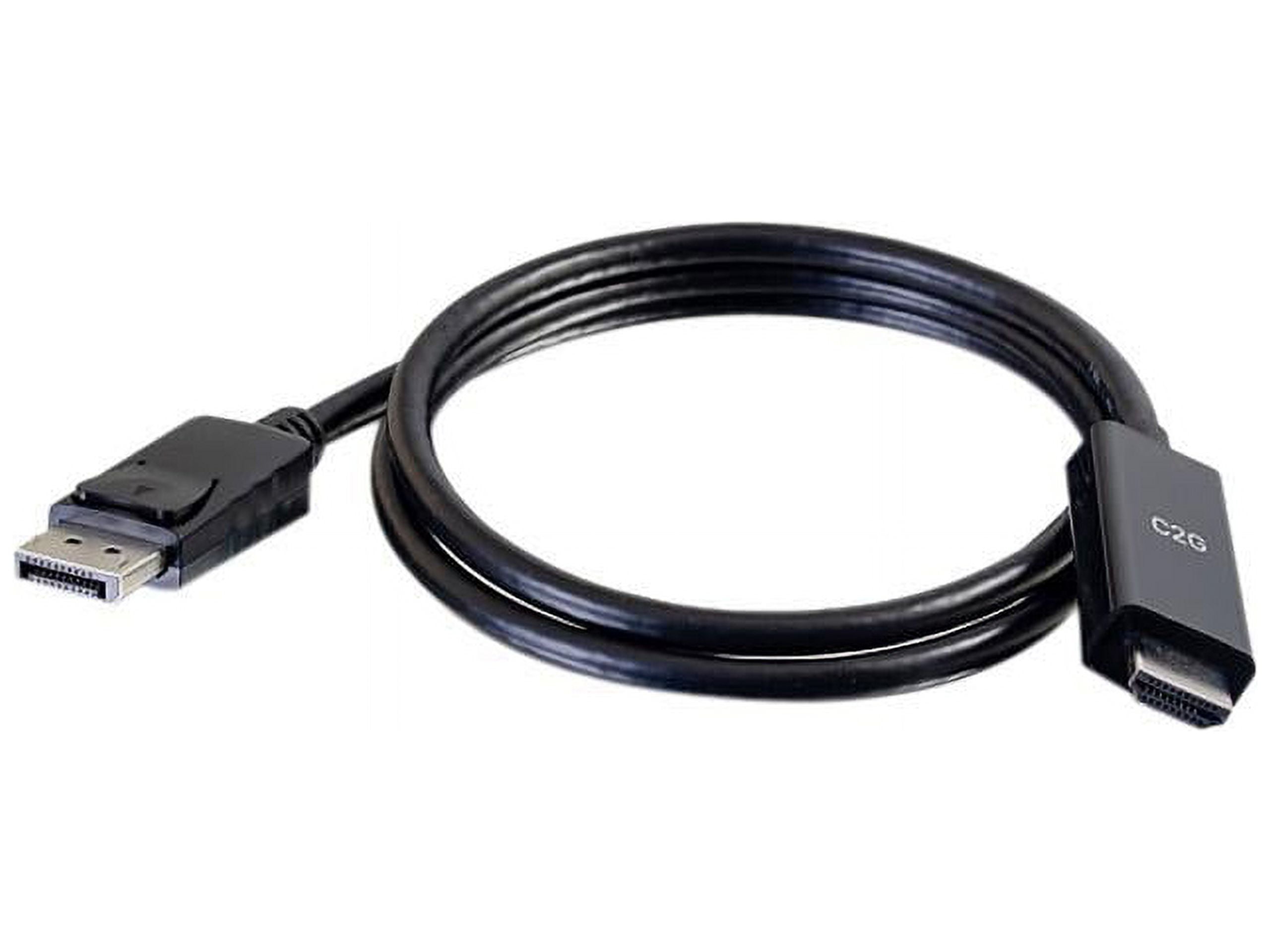 6 ft. DisplayPort to HDMI Cable 4K - Black
