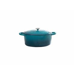Picture of Gibson 109475.02 7 qt Crock Pot Dutch Oven&#44; Teal