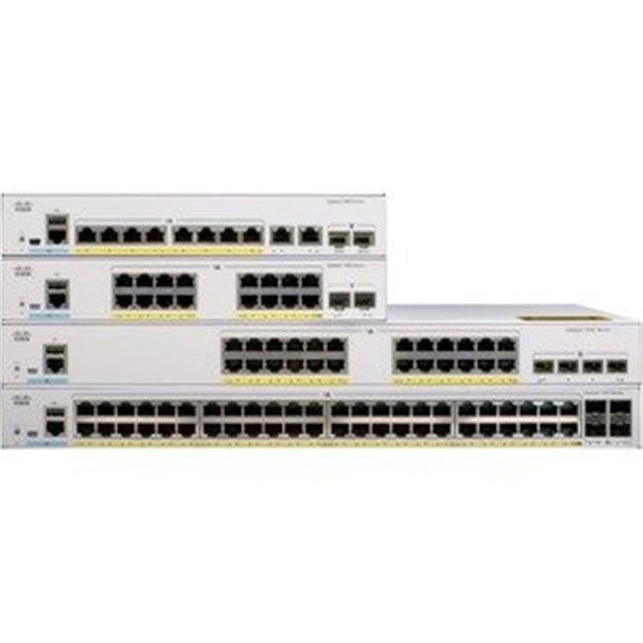 Picture of Cisco C1000-16P-E-2G-L Catalyst Ethernet Switch - 16 Ports - Manageable - 2 Layer Supported