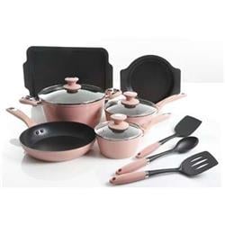 Picture of Oster 124925.12 Induction Cookware, Rose - 12 Piece