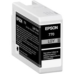 Picture of Epson America T770920 25 ml Ultrachrome Pro10 Ink Cartridge&#44; Light Gray