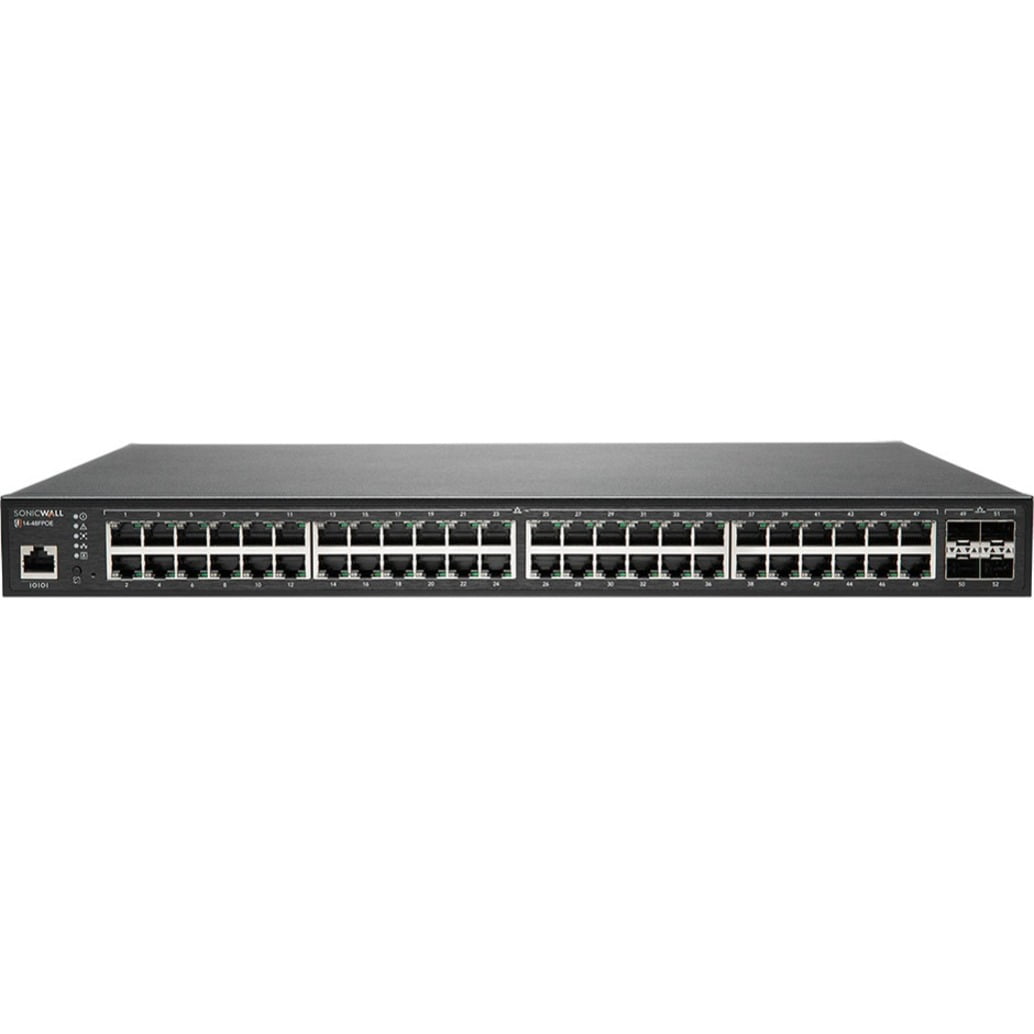 48 Port Gigabyte PoE 4 SFP Plus Switch