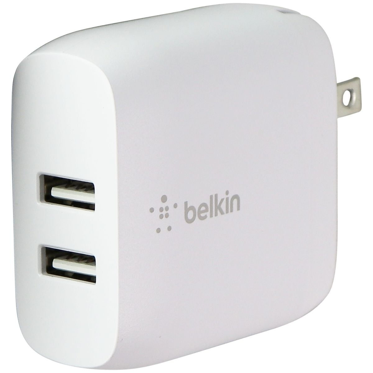Picture of Belkin WCB002dqWH Dual USB Type-A Wall Charger&#44; White